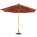 Wood Patio Umbrella